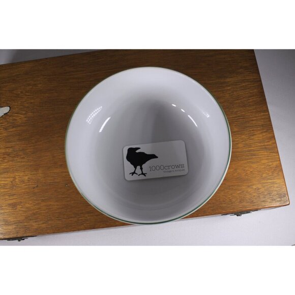 1986 English Royal Worcester Evesham Vale 8" round bowl, Freezer to Oven, Oven - Picture 10 of 10